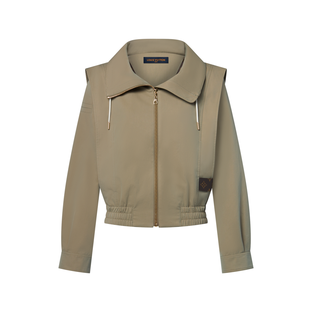 High Collar Zip-Up Jacket - Women - Ready-to-Wear | LOUIS VUITTON ®